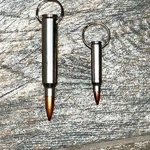 HANDMADE BULLET KEYCHAINS NWT